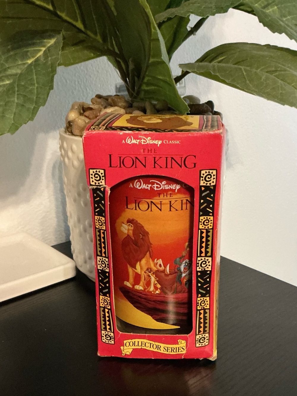 The Lion King Burger King Collector Series Red Drinkware Mug